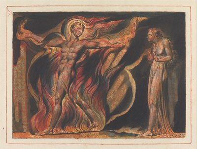 Jerusalem, Plate 26, Such Visions Have by William Blake